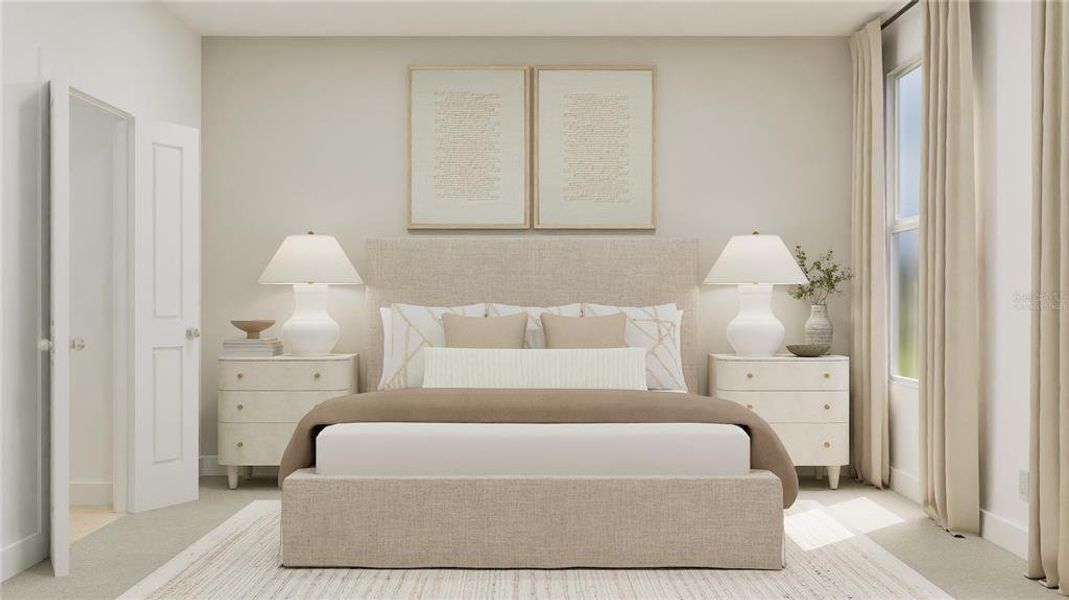 Furnished interior view inside a new home in , Kissimmee (Image 15).