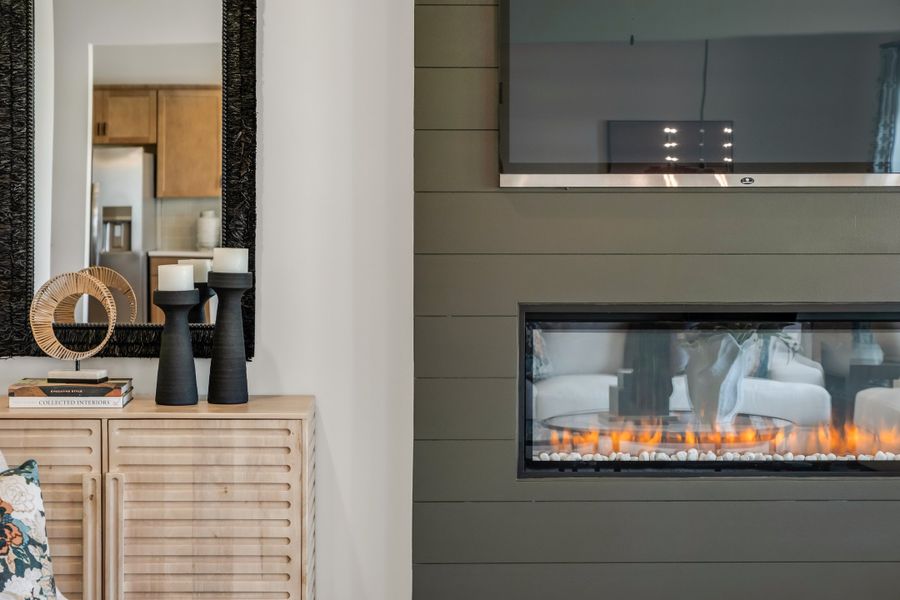 Furnished interior view inside a new home in The Oaks, Clarksville (Image 6).