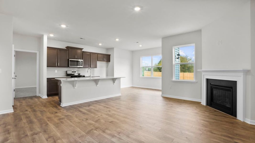 Furnished interior view inside a new home in Sherwood Gardens, Landrum (Image 8). Furnished interior view inside a new home in Sherwood Gardens, Landrum (Image 8).