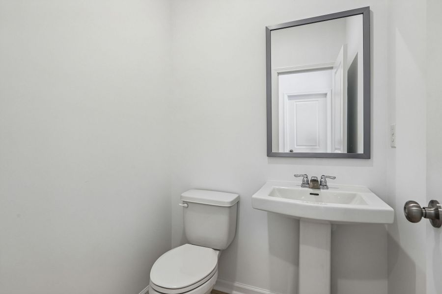 Furnished interior view inside a new home in Weatherfield, Buford (Image 9).