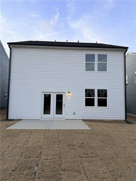 Exterior details and patio area of a home in , Lilburn (Image 2). Exterior details and patio area of a home in , Lilburn (Image 2).