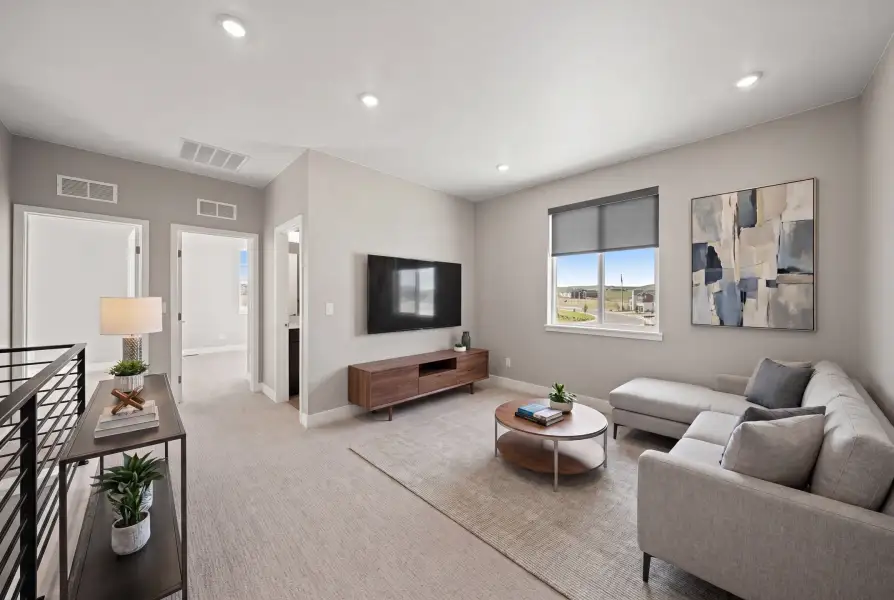 Furnished interior view inside a new home in Trumark Homes at Sterling Ranch, Littleton (Image 8).