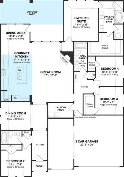 The Walden floor plan by K. Hovnanian Homes. 1st Floor shown. *Prices, plans, dimensions, features, specifications, materials, and availability of homes or communities are subject to change without notice or obligation.