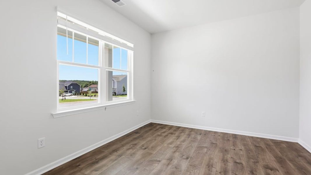 Spacious, unfurnished interior of a new home in Foxbank, Gray Court (Image 18). Spacious, unfurnished interior of a new home in Foxbank, Gray Court (Image 18).