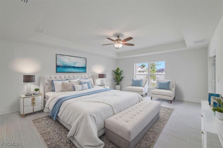 Furnished interior view inside a new home in Cape Coral, Cape Coral (Image 5).