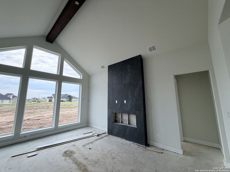 In-progress construction of a new home in Sienna Lakes, San Antonio, TX (Image 17).