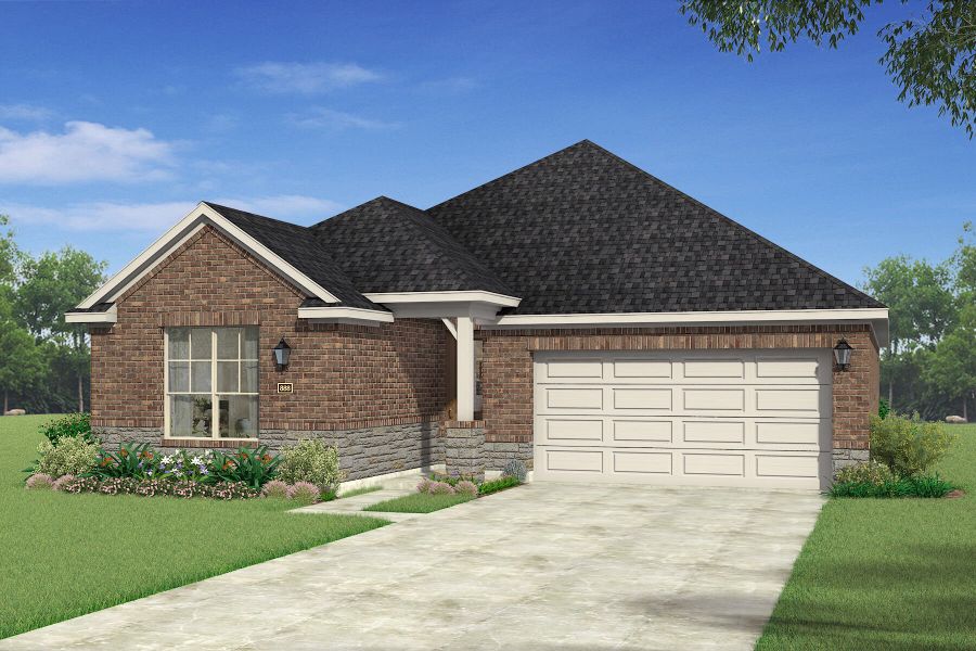 The Elinor II - Hill Country 2 Elevation