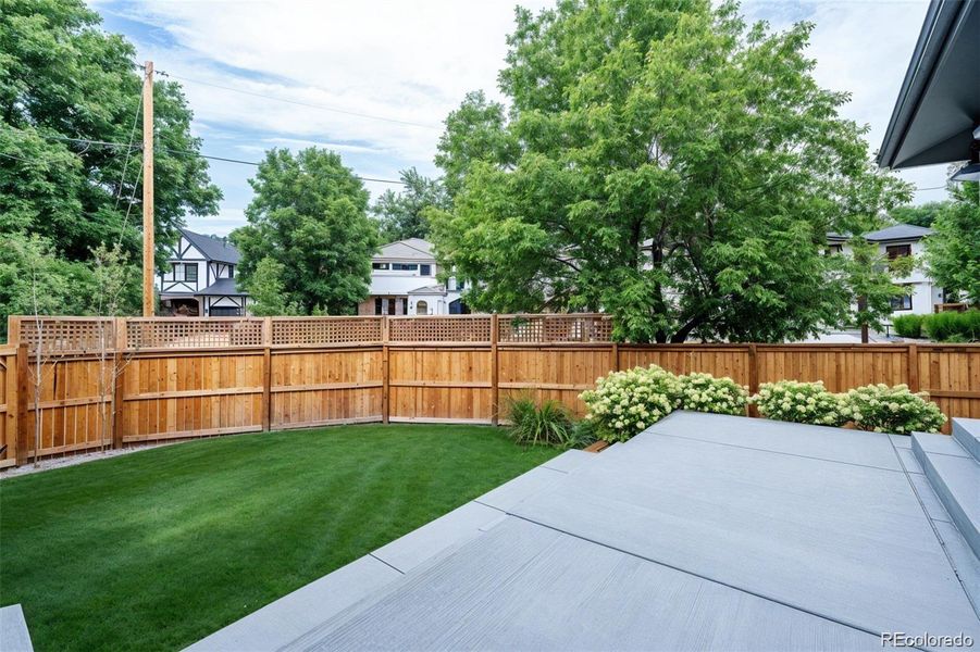 Exterior details and patio area of a home in , Denver (Image 4).