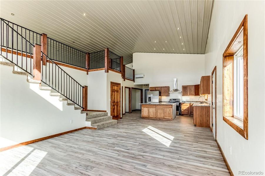 Great Room into Kitchen Area