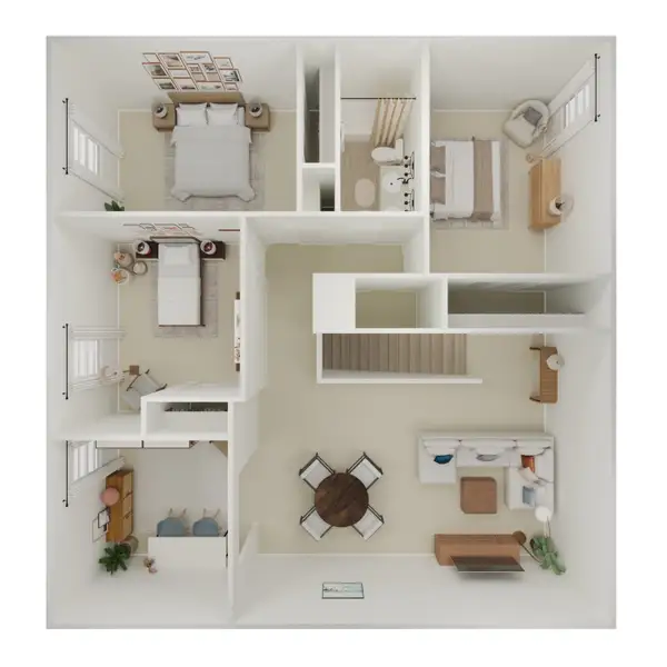 Image 15 representing the Zambezi II by K. Hovnanian® Homes in The Hills of Town Creek, Montgomery, TX. Image 15 representing the Zambezi II by K. Hovnanian® Homes in The Hills of Town Creek, Montgomery, TX.