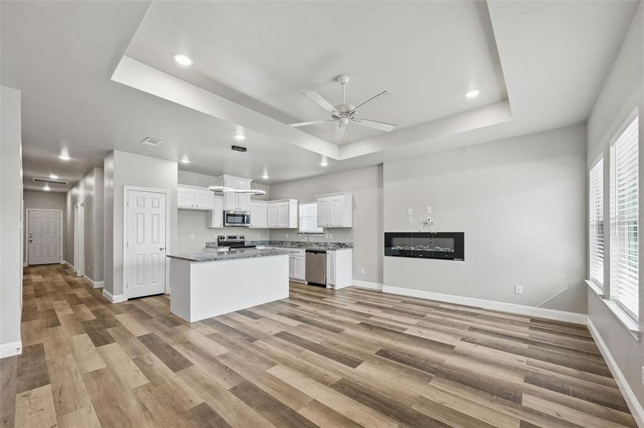 Furnished interior view inside a new home in , Greenville (Image 6). Furnished interior view inside a new home in , Greenville (Image 6).