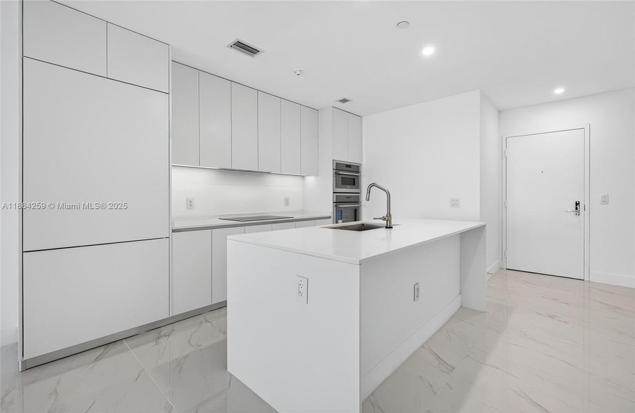 Furnished interior view inside a new home in Aria Reserve, Miami (Image 10).