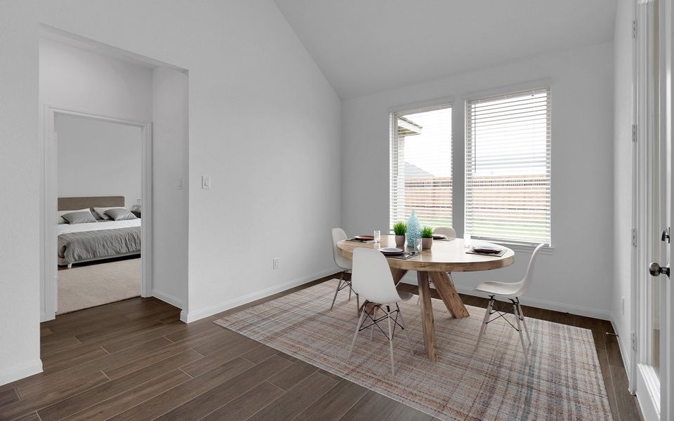 Furnished interior view inside a new home in Elyson, Katy (Image 3).