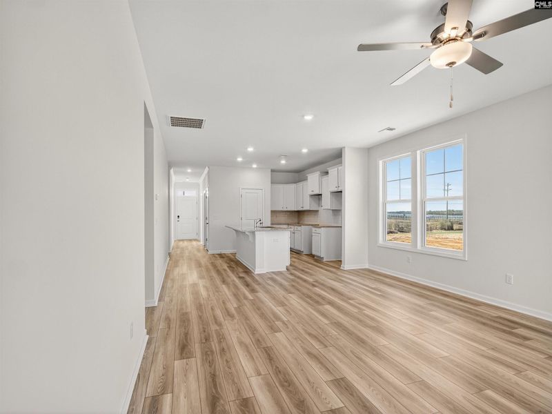 Spacious, unfurnished interior of a new home in Old Charleston Acres, Pelion (Image 27).