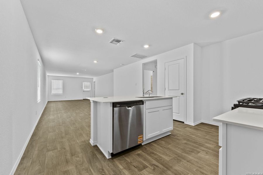 Furnished interior view inside a new home in Preserve at Medina, Von Ormy (Image 6). Furnished interior view inside a new home in Preserve at Medina, Von Ormy (Image 6).