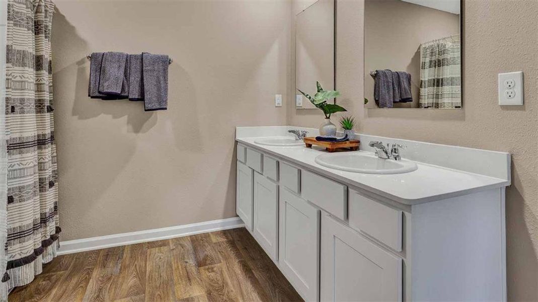 Furnished interior view inside a new home in Entrada, St. Augustine (Image 16).