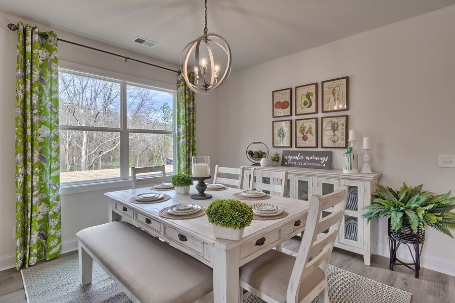 Furnished interior view inside a new home in Timberline Meadows, Sumter (Image 5).