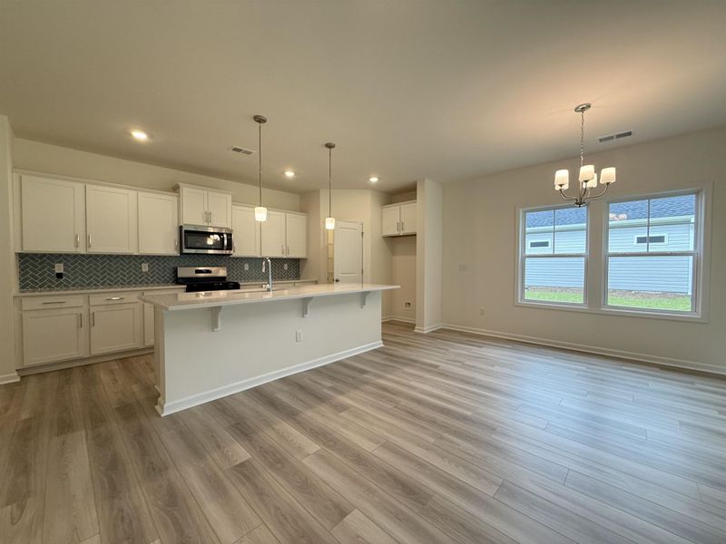 Furnished interior view inside a new home in Beach Gardens, Conway (Image 4). Furnished interior view inside a new home in Beach Gardens, Conway (Image 4).