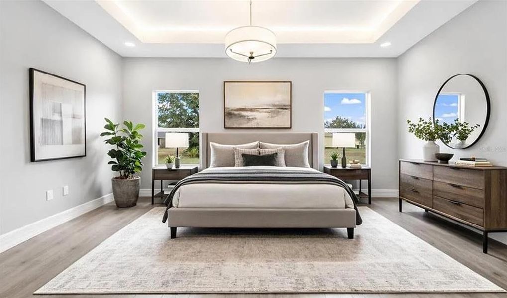 Furnished interior view inside a new home in , Punta Gorda (Image 8).