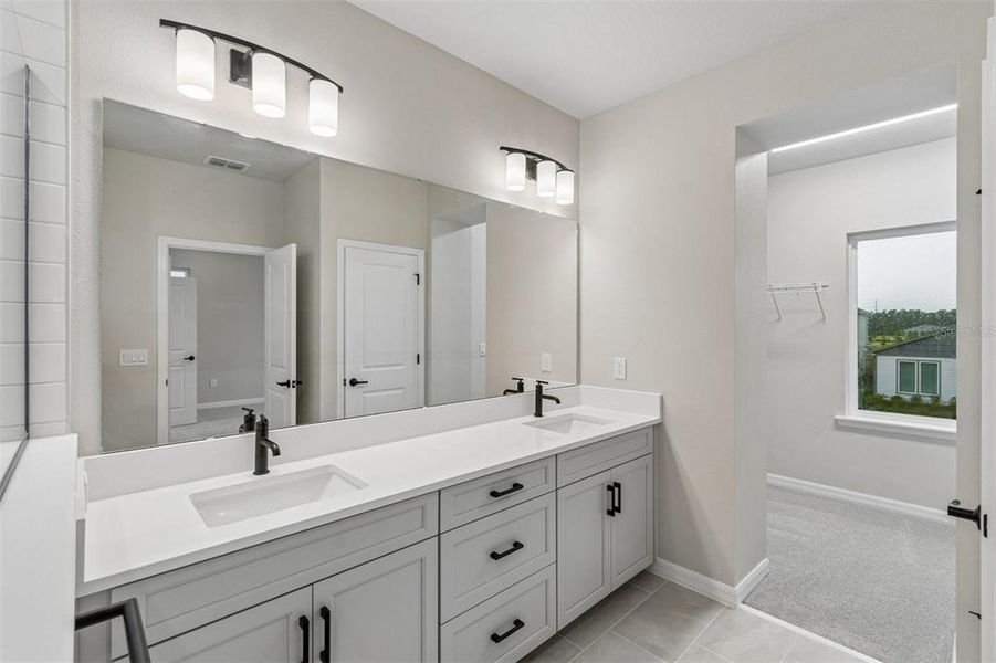 Furnished interior view inside a new home in Weslyn Park in Sunbridge 34', St. Cloud (Image 7). Furnished interior view inside a new home in Weslyn Park in Sunbridge 34', St. Cloud (Image 7).