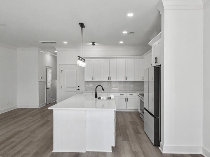 Furnished interior view inside a new home in , North Charleston (Image 4).