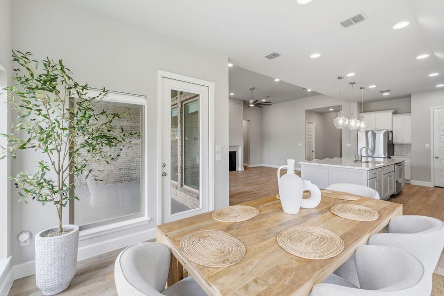 Furnished interior view inside a new home in Riceland, Mont Belvieu (Image 14).