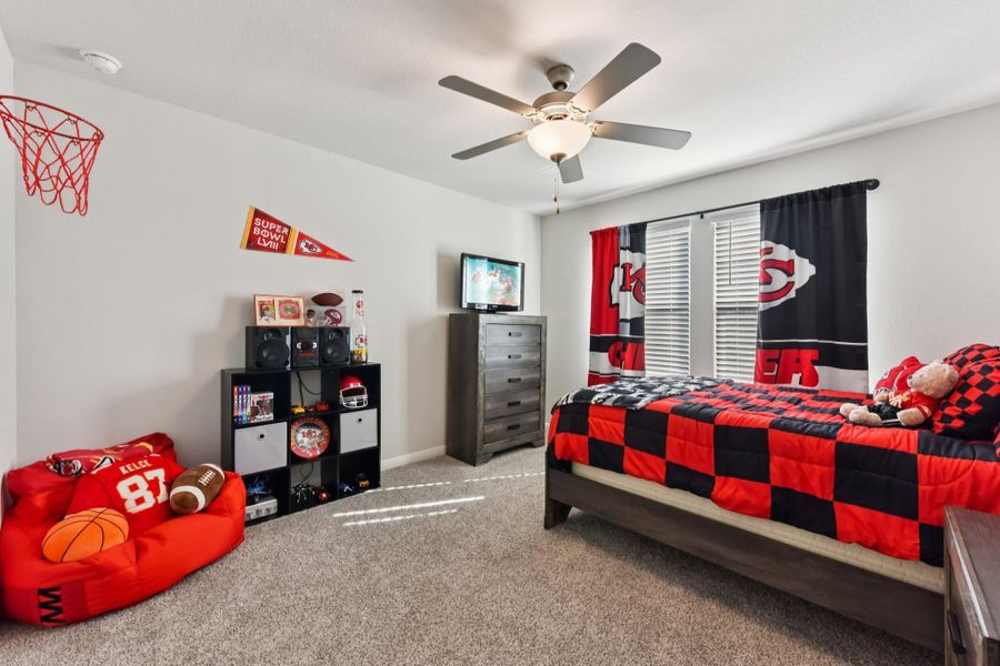 Furnished interior view inside a new home in Big Sky Ranch - Executive Collection, Dripping Springs (Image 24).