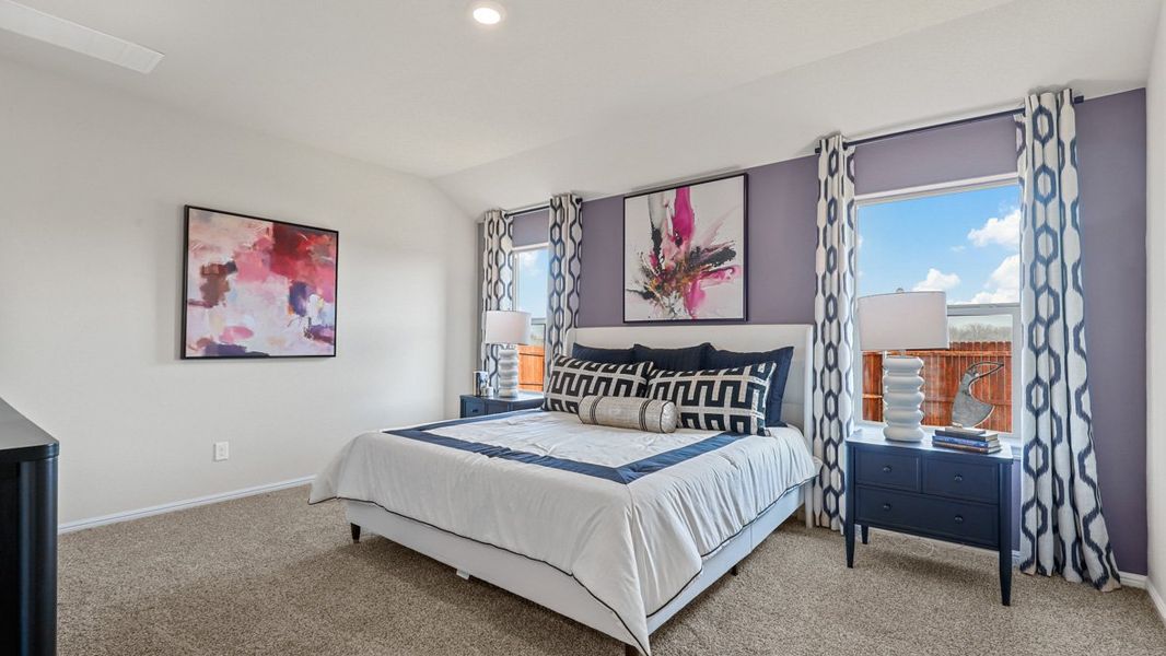 Furnished interior view inside a new home in Longhorn Estates, Fort Worth (Image 24).