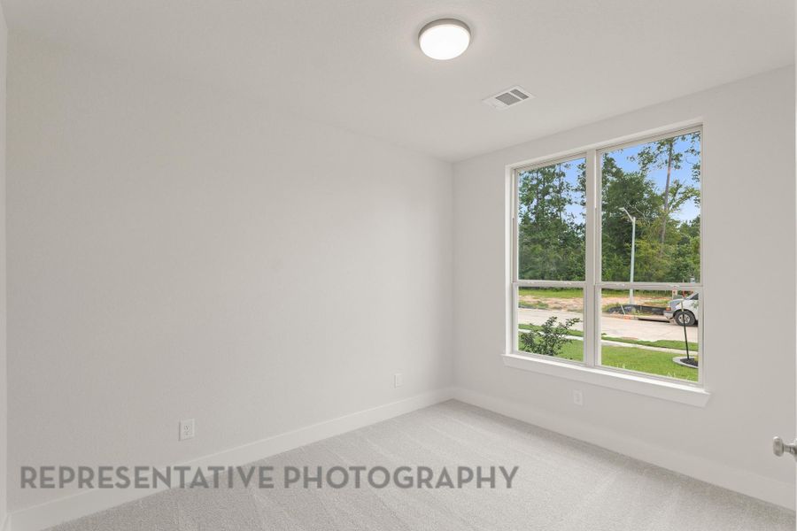 Spacious, unfurnished interior of a new home in Evergreen, Conroe (Image 13). Spacious, unfurnished interior of a new home in Evergreen, Conroe (Image 13).