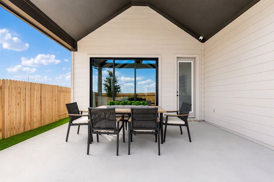 Representative exterior details of a home built from the Enfield by Taylor Morrison in Turners Crossing, Austin (Image 3). Representative exterior details of a home built from the Enfield by Taylor Morrison in Turners Crossing, Austin (Image 3).