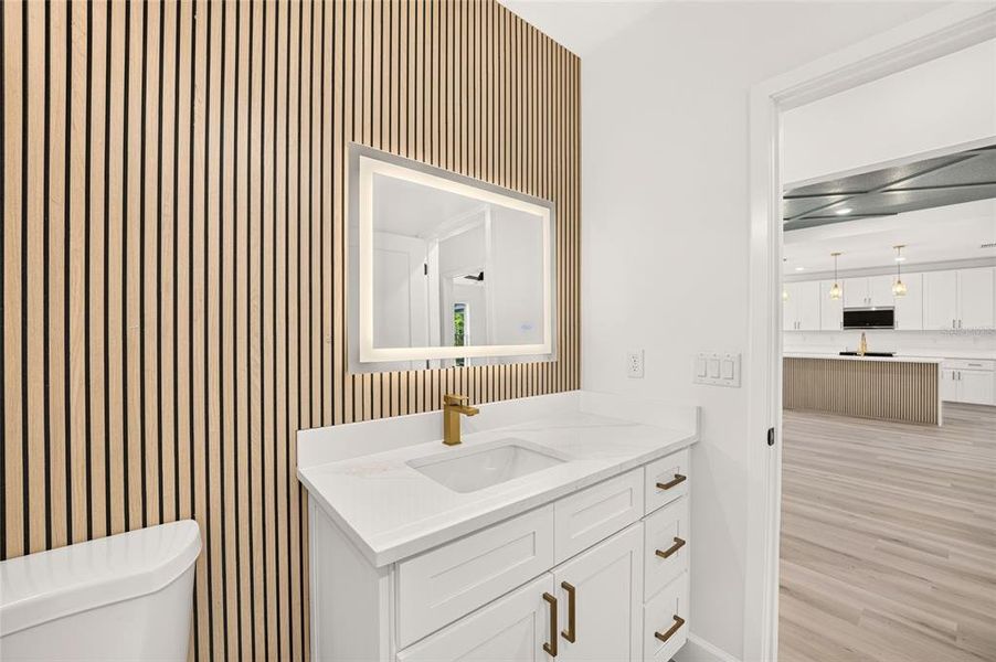 Furnished interior view inside a new home in , Ocala (Image 10).