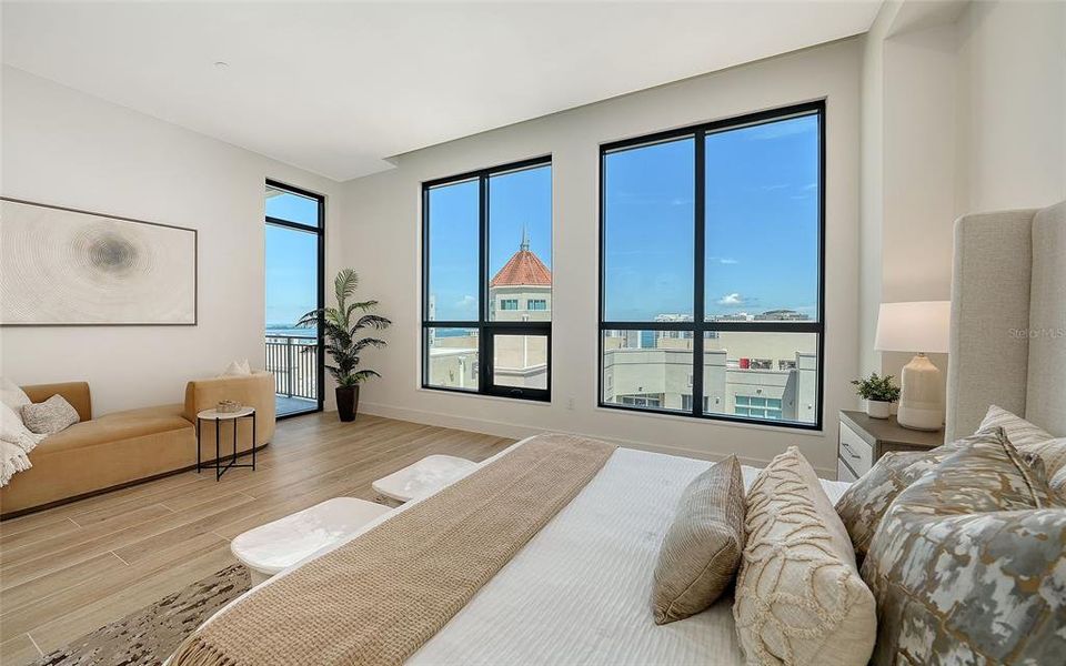 Furnished interior view inside a new home in , Sarasota (Image 12).