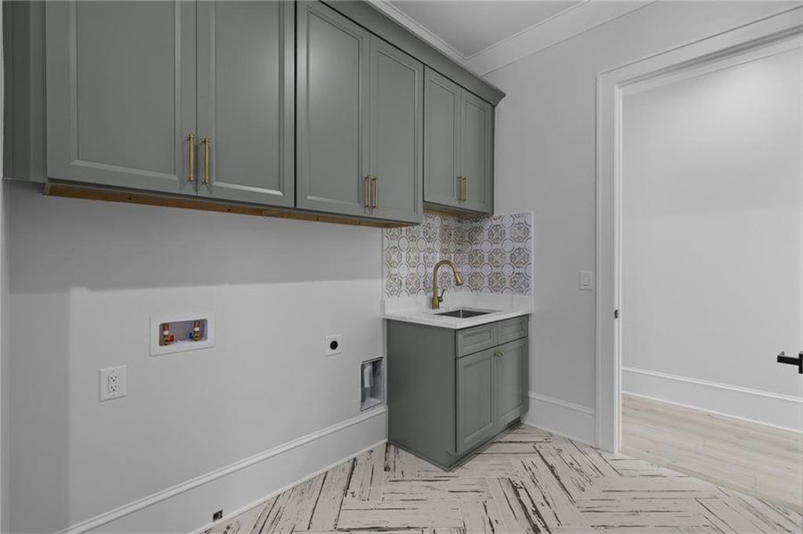 Furnished interior view inside a new home in , Dacula (Image 49).