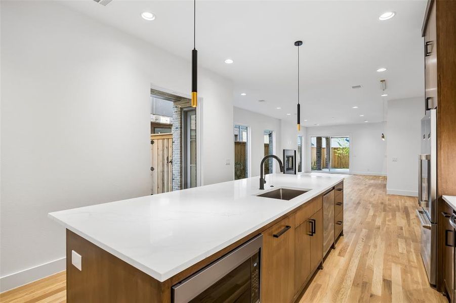 Furnished interior view inside a new home in , Dallas (Image 11). Furnished interior view inside a new home in , Dallas (Image 11).