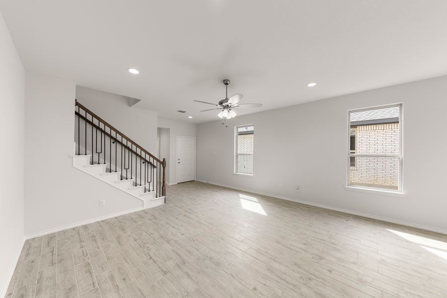 Representative exterior photo of a completed home built from the Willow by Impression Homes in Bryant Farms, Melissa, TX (Image 12). Representative exterior photo of a completed home built from the Willow by Impression Homes in Bryant Farms, Melissa, TX (Image 12).