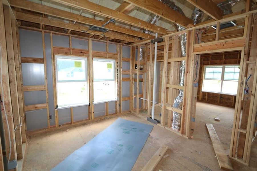 Spacious, unfurnished interior of a new home in Brookewater 55’ Homesites, Rosenberg (Image 9). Spacious, unfurnished interior of a new home in Brookewater 55’ Homesites, Rosenberg (Image 9).