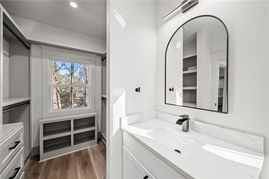 Furnished interior view inside a new home in , Duluth (Image 42).