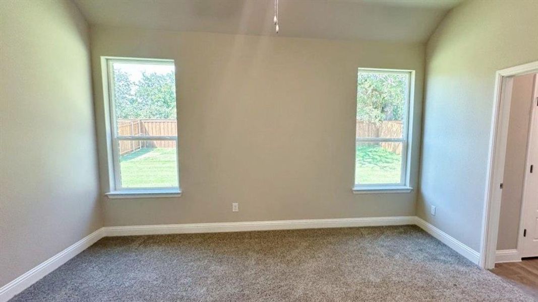 Spacious, unfurnished interior of a new home in Eagle Creek, Denton (Image 18). Spacious, unfurnished interior of a new home in Eagle Creek, Denton (Image 18).