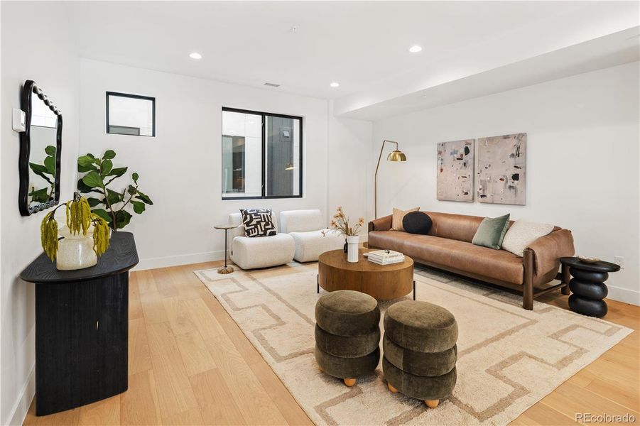 Furnished interior view inside a new home in , Denver (Image 5).