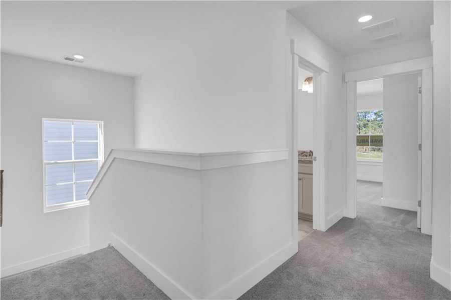 Spacious, unfurnished interior of a new home in Villas at Dawsonville, Dawsonville (Image 27).