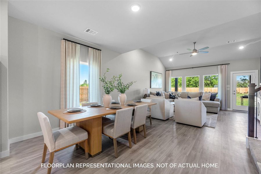 Furnished interior view inside a new home in Moran Ranch, Willis (Image 17). Furnished interior view inside a new home in Moran Ranch, Willis (Image 17).