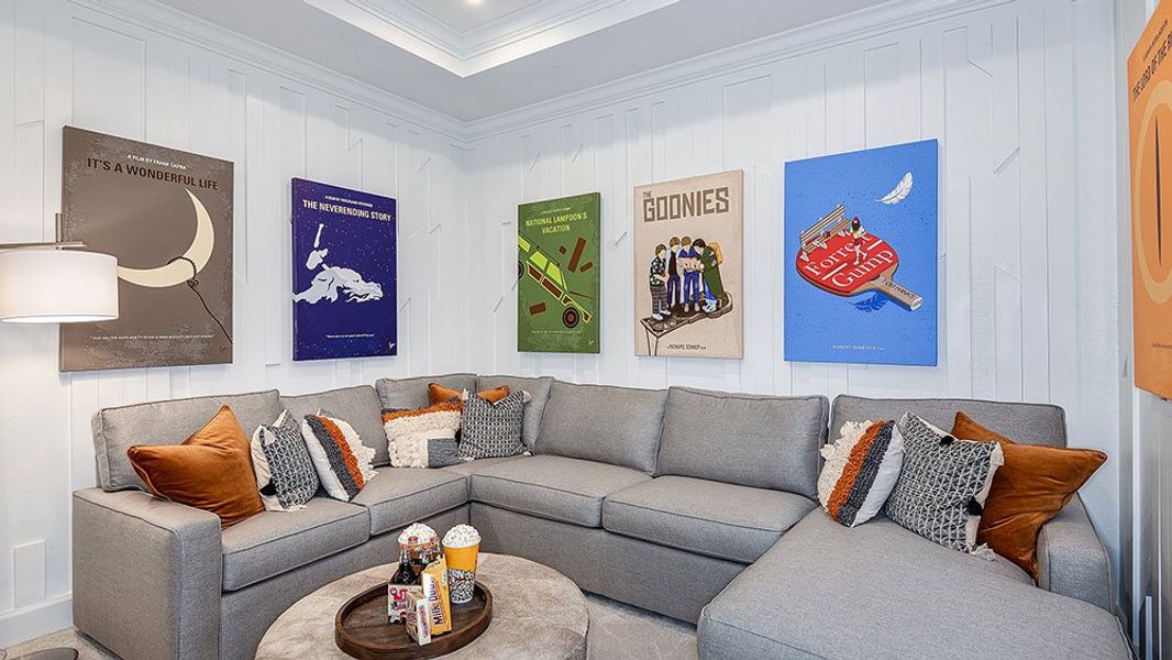 Furnished interior view inside a new home in Victoria Lakes, Odessa (Image 17).