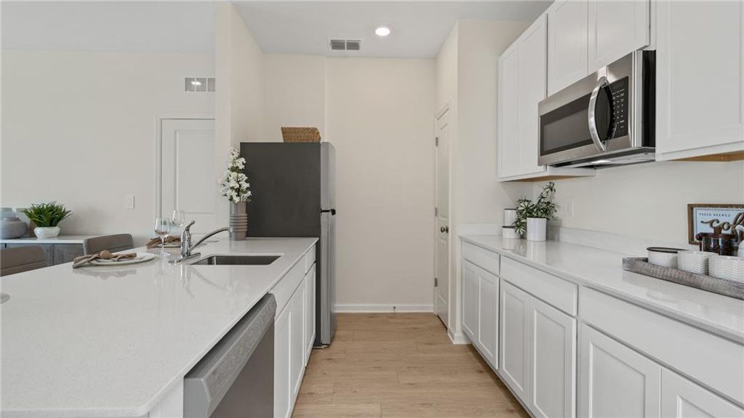 Furnished interior view inside a new home in Crosswinds, Haines City (Image 4).