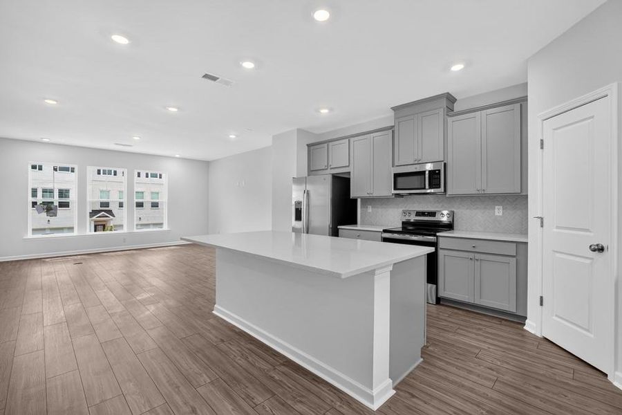 Furnished interior view inside a new home in Somerset at Veterans Memorial, Mableton (Image 12).