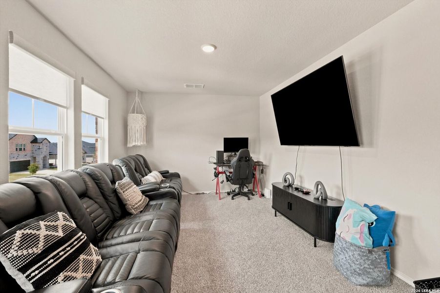 Furnished interior view inside a new home in Horizon Pointe, Converse (Image 10).
