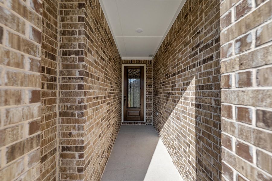 Exterior details and patio area of a home in Morningstar, Aledo (Image 3).