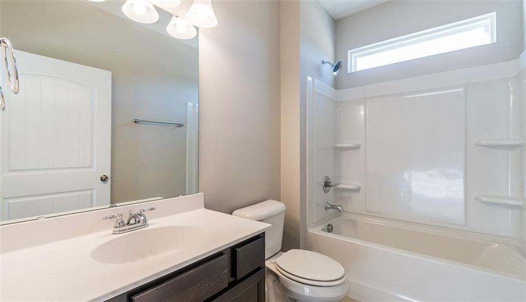 Furnished interior view inside a new home in The Andros, Dalton (Image 7).