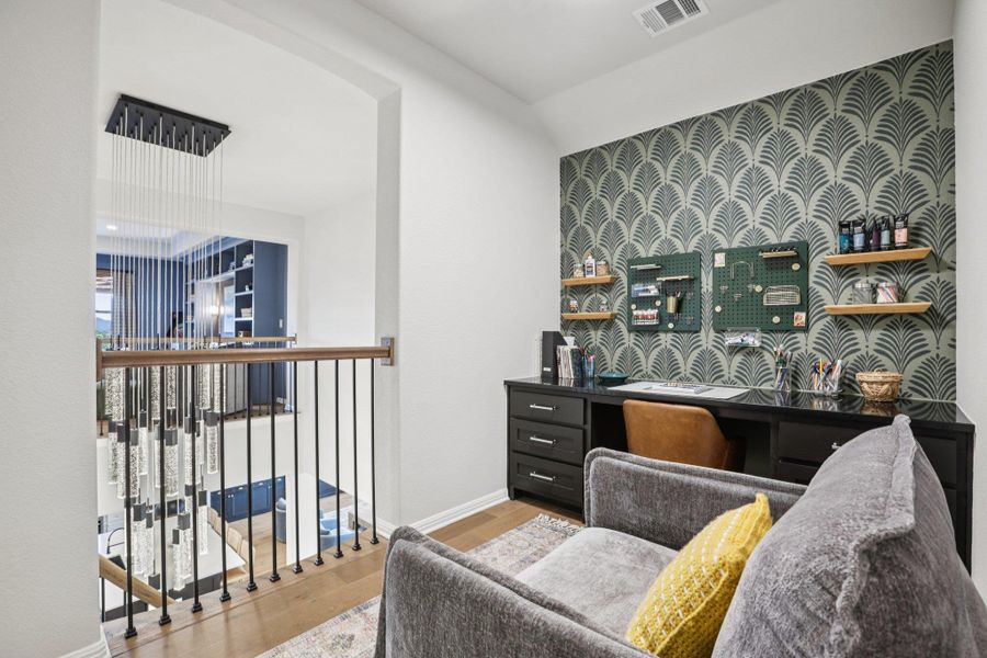 Furnished interior view inside a new home in , Lago Vista (Image 28).