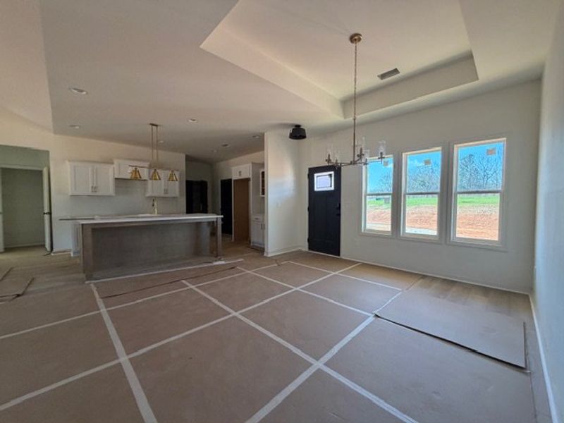 In-progress construction of a new home in Oakview, Pine Mountain, GA (Image 5).