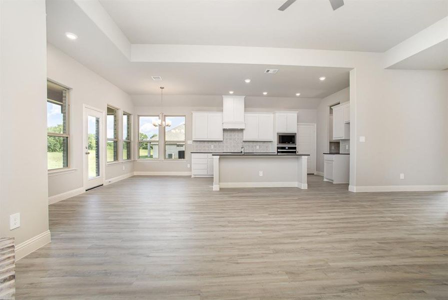 Furnished interior view inside a new home in , Waxahachie (Image 6).